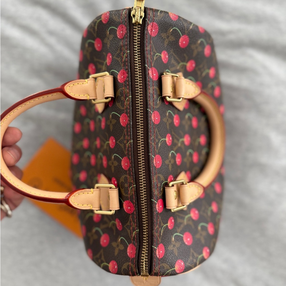 Spa Fresh 2005 Louis Vuitton Monogram Cherry Speedy 25 - Picture 12 of 16